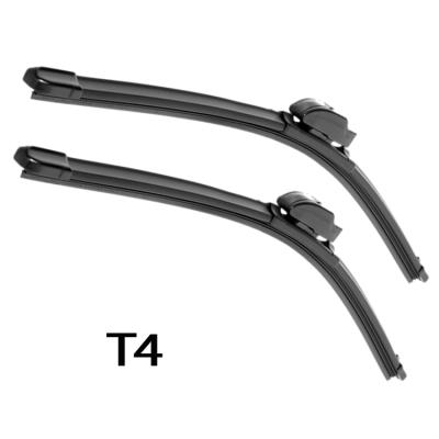 China universal U-hook wiper blade with top grade wiper blade refill rubber for sale