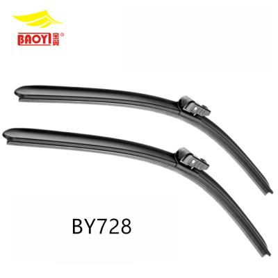 China Soft Natural Rubber Compressed Wiper Blade And Special Steel Frameless Car Spring Wiper Blade Suit For Left And Right Hand Drive for sale