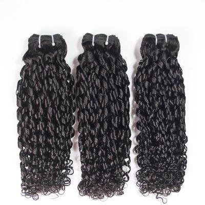 China Pish Free Sample 100 Posh Human Hair 13*4 Lace Frontal Closure With Bundles, Burmese Curly Hair Vendor for sale