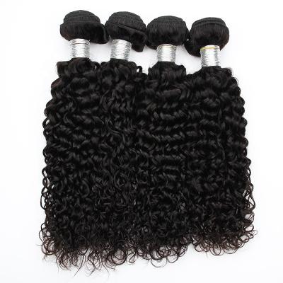 China No Tangle No Shedding / True To Length / Double Weave / Long Time Mink Private Label Human Weave Latest Bohemian Products Water Wave Bundles With Closure 5a Top Quality 4 Remy Hair Chinese Hair >= 20% for sale