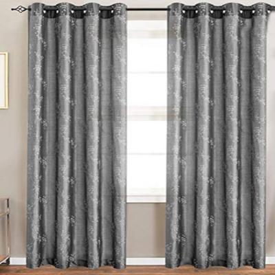 China Current Blackout Ienjoy Embroidery Bedroom Curtains Covers Luxury Grommet Windows Curtains for sale