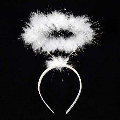 China Party International Children's Day Masquerade Performance Supplies Strip Cosplay Dress Props Angel Garland Hair Band Wholesale for sale