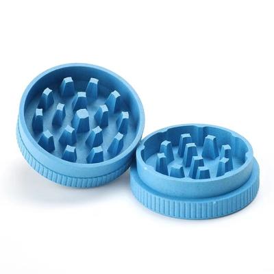 China New arrival eco-friendly biodegradable plastic grinder 2 parts 55mm biodegradable grinder factory direct wholesale for sale