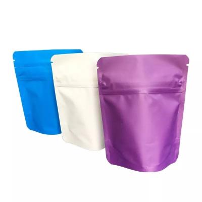 China Disposable Resealable Smell Proof Bags Packaging 3.5g/7g/1oz/1g mylar bag with free Labels and Holograms for sale