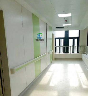 China Hand Grab And Wall Protection Hospital Using Anti Bumping PVC Medical Handrail for sale