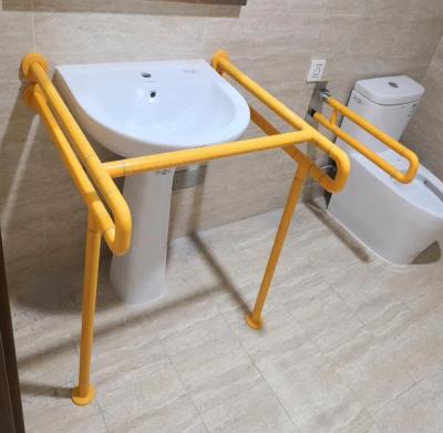 China Modern Bathroom Toilet Sink Handicap Grab Bar And Wash Basin Grab Bar for sale