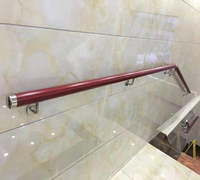 China Corridor 45mm Diameter PVC Corridor Railing PVC Stair Grab Bar for sale