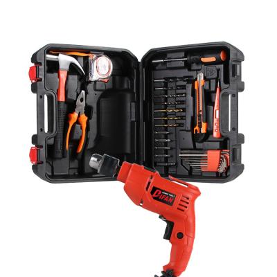 China Wholesale Household Repair With DIY Tools Electric Impact Drill Tool Kit for sale