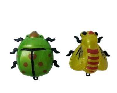 China New Fashion Toy SJ220827 Friction Plastic Mini Pull Back Cartoon Insect Car Cute Vehicles Bug Shape Animal Car For Kids for sale