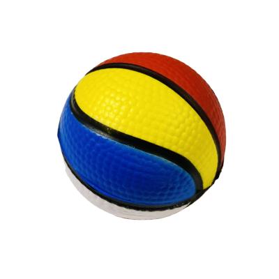 China Toy Hot Selling Elastic Pu Soft Toy High Bouncing Unisex Basketball for sale