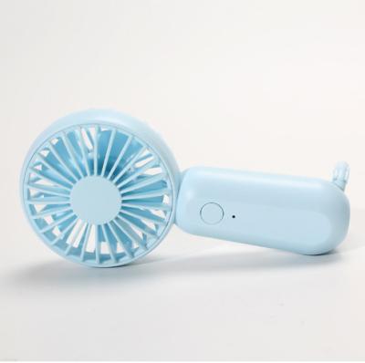 China Portable Small Fan SJ220618 Usb Hand Fan For Hot Weather Fan Electric Rechargeable Desktop Handled 67*33*160MM for sale