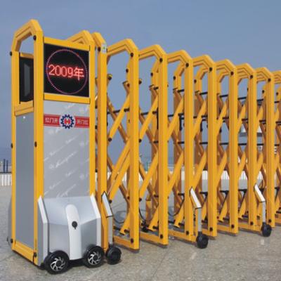 China Folding Portable Highway Retractable Aluminum Welded Pocket Door for sale