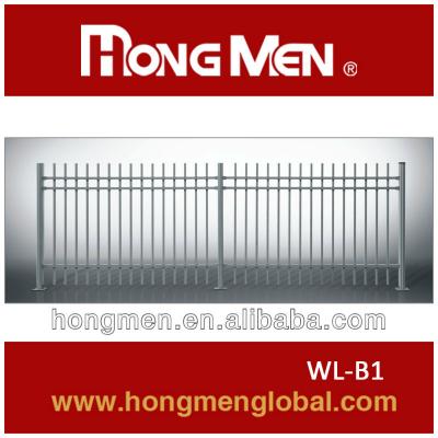 China Pleasant powder coating15 YEARS FACTORY hot sale easily compiled modern aluminum garden fence gate wrought iron stainless decorative design! for sale