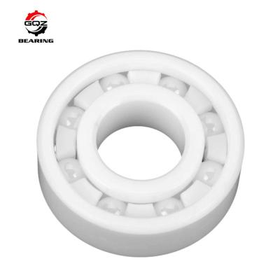 China SI3N4 ZrO2 Material Ceramic Ball Bearings 6202CE Deep Groove Ball Bearings 15*35*11MM for sale