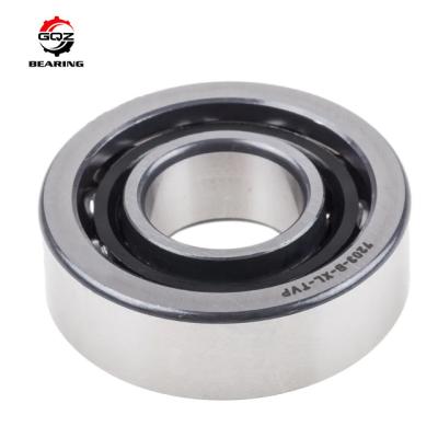 China Nylon Cage OD 52mm Angular Contact Ball Bearing 7205B.TVP 40 Degree Contact Angle for sale