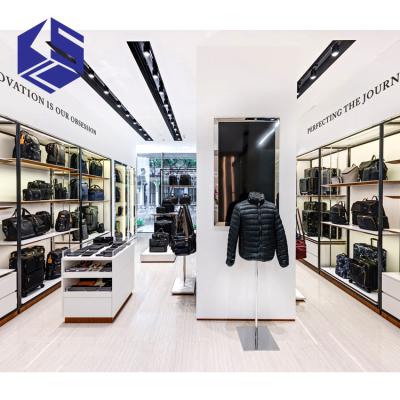 China KSL Bag Store Interior Design Environment Friendly Display Rack For Bag for sale