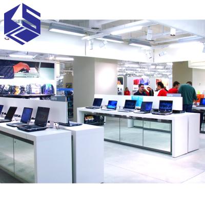 China Fashion lit computer shop computer shop decoration design for brand computer shop for sale