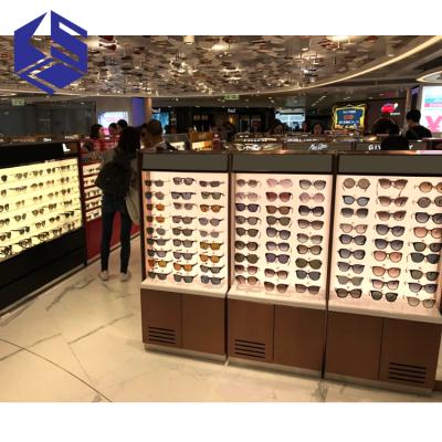 China Top Selling Store Decoration Optical Glass Showcase Design Eco - Friendly for sale