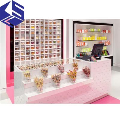 China Modern Retail Hot Selling Fashion Candy Shop Suitable Luxury Equipment Recyclable for sale