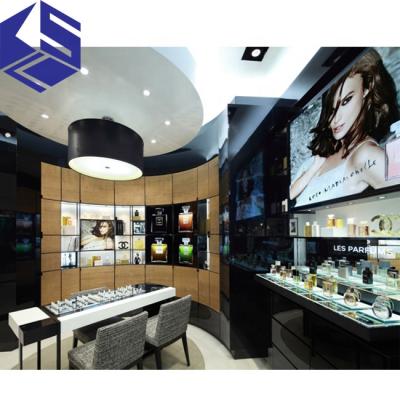 China Recyclable Popular Luxury Perfume Store Decoration Fashion Interior Design for sale