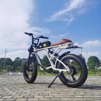 China Steel Fast Speed ​​48 Volt 1500 Watt Powerful Electric Dirt Bike e Bike For Adults for sale