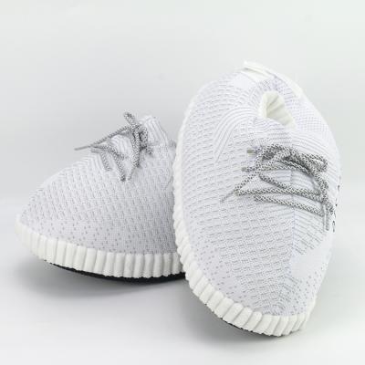 China Wholesale Fashion Trend Fashion Winter Warm Yeezy Plush Sneaker One Size Unisex Slippers For Women for sale