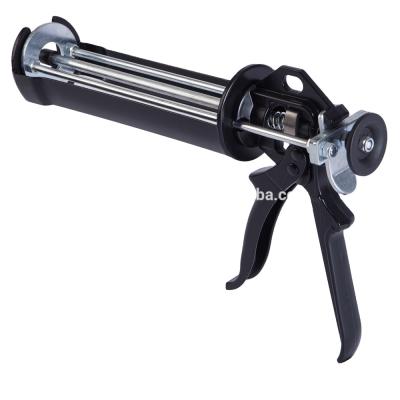 China Smooth Iron Rod 3 Rods 380ml Capacity Caulking Gun Dispenser Gun, 12:1 16:1 Thrust Ratio, Force 1800N for sale