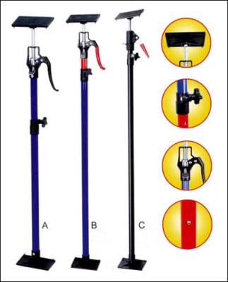 China Extensible hands on quick operation support attachment of building material support rods for sale