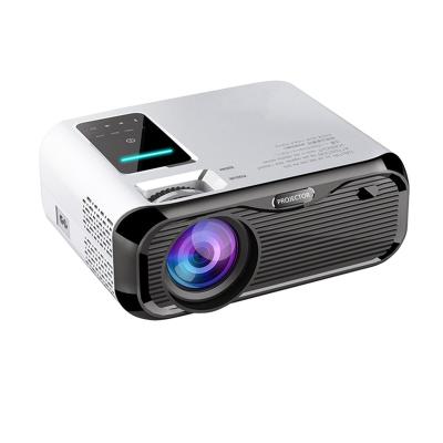 China Internet Ready Hot Sale 1280x720P WiFi Projector Supported System 1080P Android Home Entertainment Portable Projector for sale