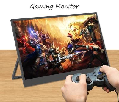 China 1440P Portable Slim 2k Studio Monitors Stand PC Monitor Touch Speaker 15.8 Inch for sale