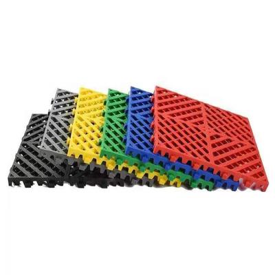 China Removable Interlocking Waterproof Plastic Interlocking Tiles PVC Garage Flooring for sale