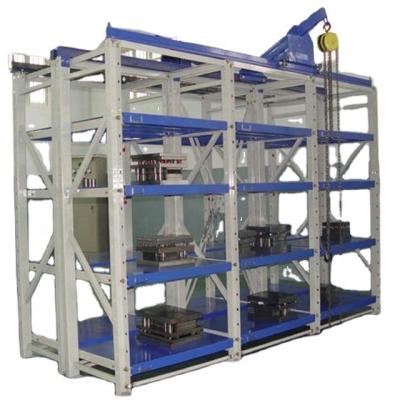 China Heavy Duty Esd Protection Storage Racking Systems Store Shelf Storage Shelves Drawer Type Die Roller Racks Injection Mold Racks for sale