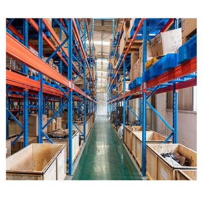 China High Quality Esd Protection Metal Warehouse System Semi-mined Heavy Duty Stacking Steel Racking for sale