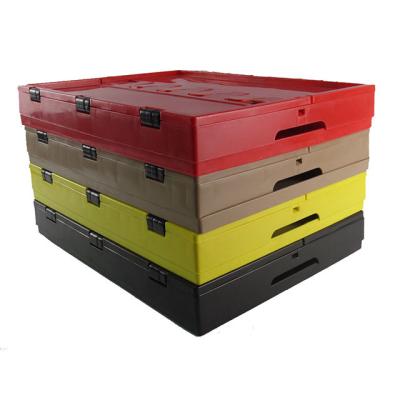 China Sustainable Stackable Collapsible Plastic Storage Box Containers for sale