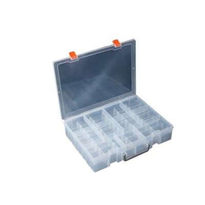 China Viable plastic organizer Case with detachable adjustable removable dividers for sale