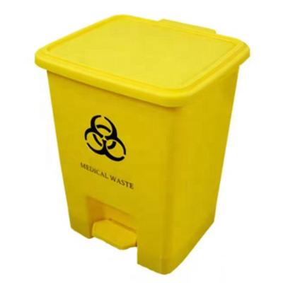 China Sustainable Medical Waste Bin Plastic Medical Waste Bin Waste Management Bin For Hospital for sale