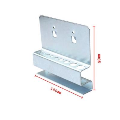 China Storage Pegboard Wall Mount Organizer Pegboard Metal Display Rack for sale