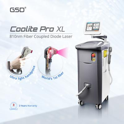 China Hair Removal Arrival About Laser Hair Removal Device GSD Coolite Pro XL for sale