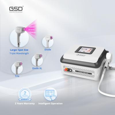 China High Quality Hair Removal GSD 1064 CE Approval Beauty Equipment Powerful Diode Laser 755 808 Hair Removal for sale