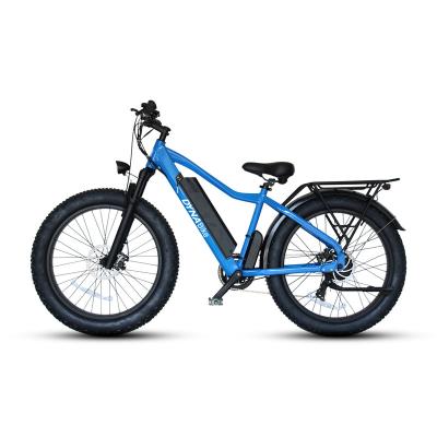 China Aluminum Alloy 26 4 0 Fat Tires USA Stock Max Wall Frame Power Battery Electric Bike Mountain Charging Hub Twist Time Fun for sale