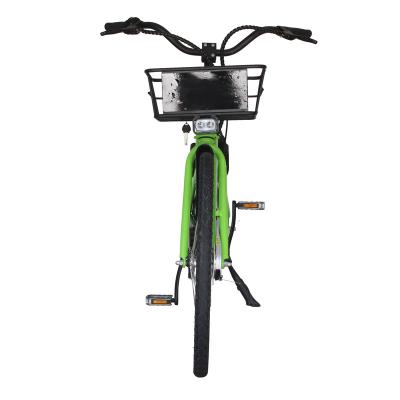 China Green Power GPS 350W Lithium Battery Common Type Electric Sharing Bike Sharing e Bike for sale