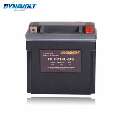 China BOATS DYNAVOLT 12V64WH DLFP14L SAME As LFP14L YTX14L-BS ATV UTV Lithium Ion Batter Power Sports Sports Starter Battery For MOTORCYCLE for sale