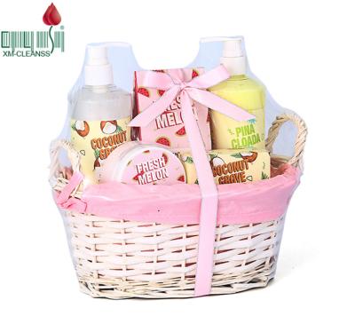 중국 Cleansing Moisturizing Wholesale Beauty Body Care Body Wash Lotion Moisturizing Cleansing Scrub Bath Gift Set 판매용