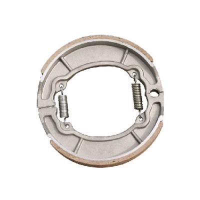 China Motorcycle Brake Systems No noise and dust Brake Shoe YB100 for sale