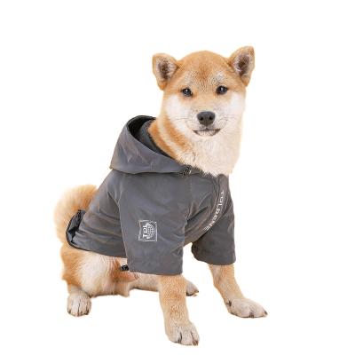 China New Fashion Style High Quality Reflective Dog Cool Funny Clothes For Large Dog Pet Jacket for sale