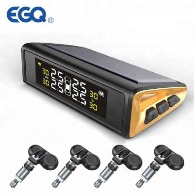 Chine Surveillance promotionnelle de pression des pneus de moniteur de pression des pneus de l'énergie solaire TPMS d'Automatique-alarme d'alarme de voix de la meilleure qualité à vendre