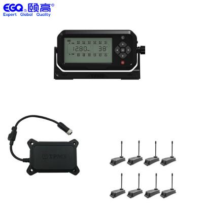 China 8 sistema de vigilancia inalámbrico de la presión de neumático del camión TPMS del policía motorizado en venta