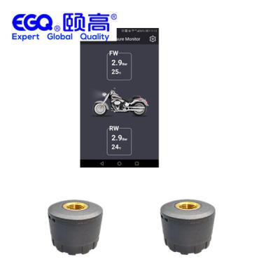 China Sistema externo da motocicleta TPMS de Bluetooth do sensor do APP 2 à venda