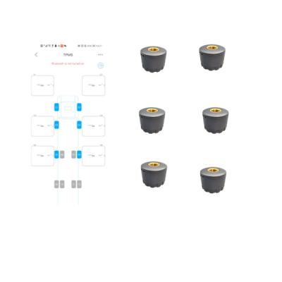 중국 2.4uA 자동차 타이어 압력 관찰 시스템 8 센서 블루투스 타이어 압력 센서 판매용