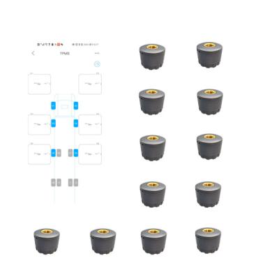 중국 FCC 자동차 타이어 압력 관찰 시스템 8 센서 블루투스 타이어 압력 모니터 판매용
